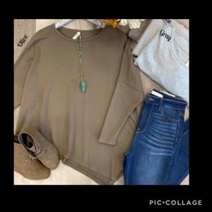 Monte Sano Top in Gray